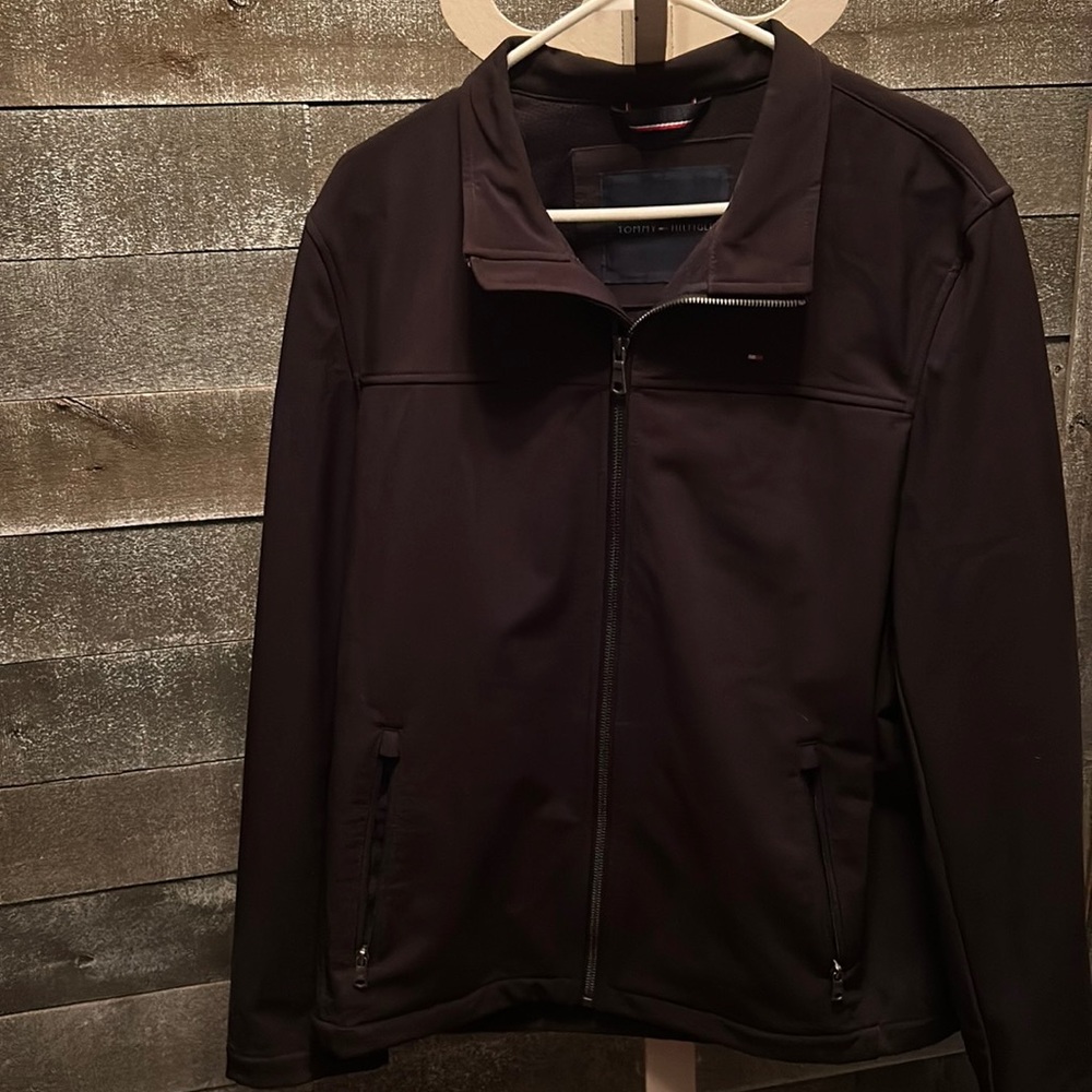 Tommy Hilfiger Jacket- Men's Medium zippers all work perfect- new condition.